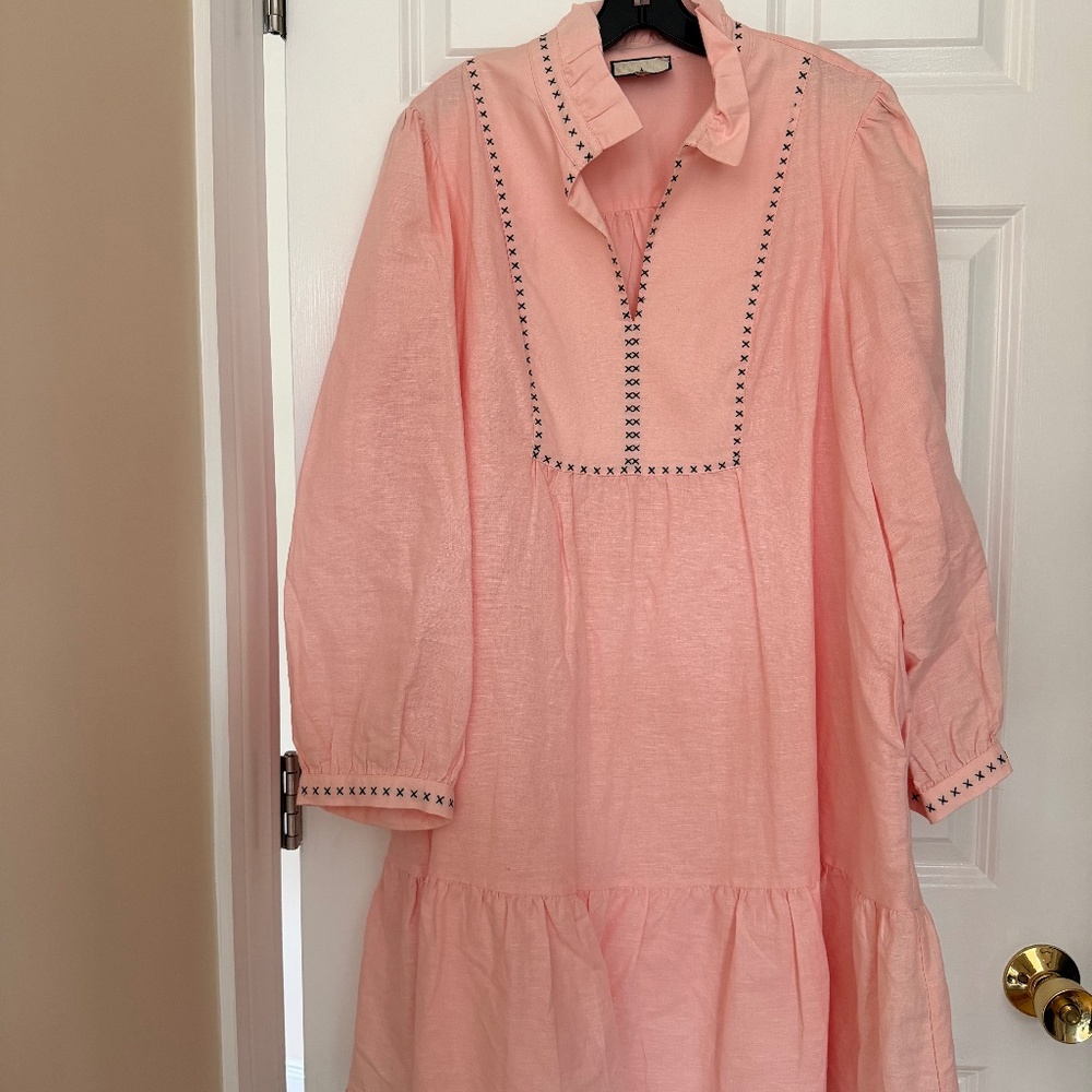 Tuckernuck Bermunda Pink Mini Dress - Picture 2 of 4